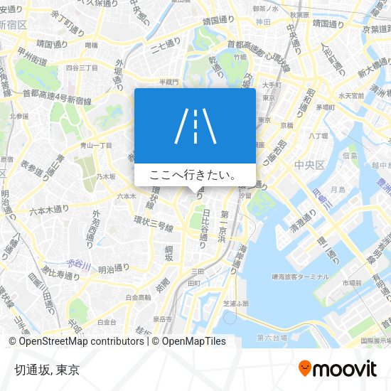 切通坂地図