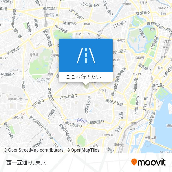 西十五通り地図