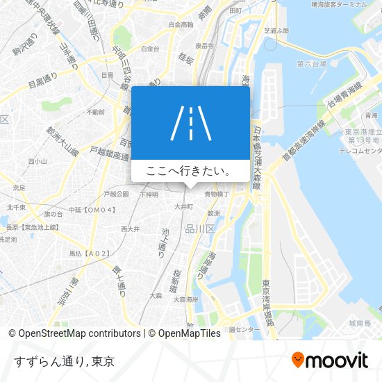 すずらん通り地図