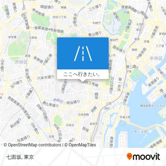 七面坂地図