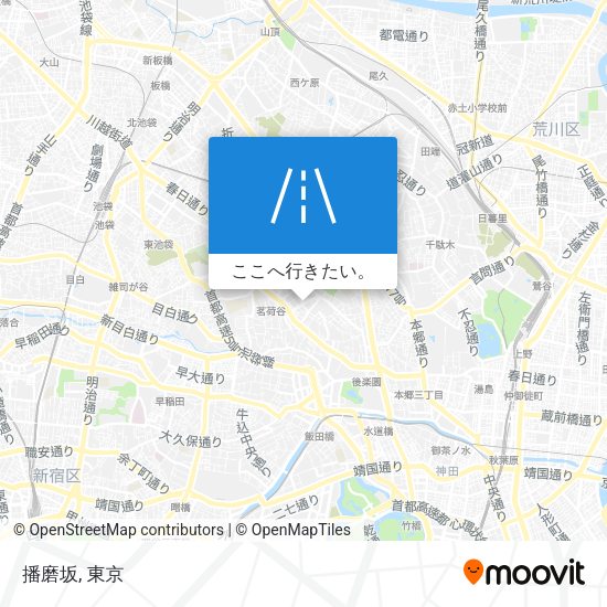 播磨坂地図