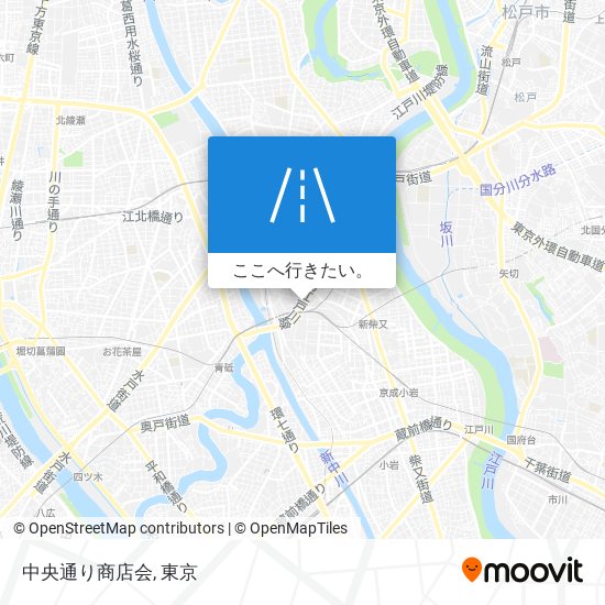 中央通り商店会地図