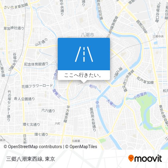 三郷八潮東西線地図