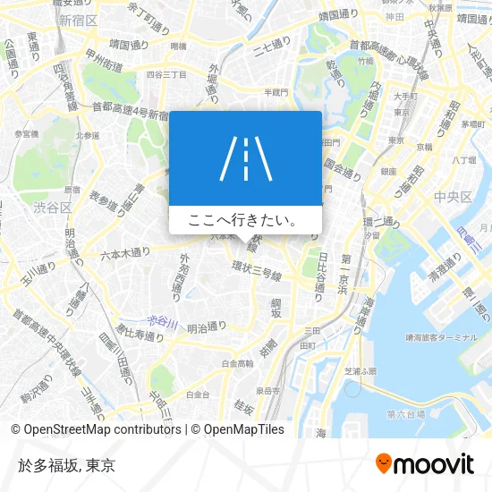於多福坂地図