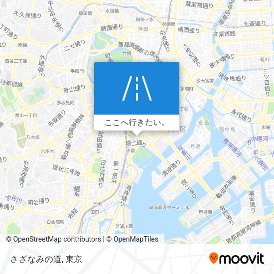 さざなみの道地図