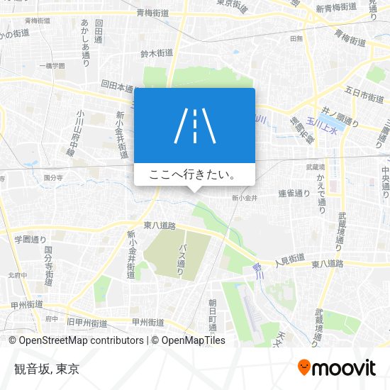 観音坂地図