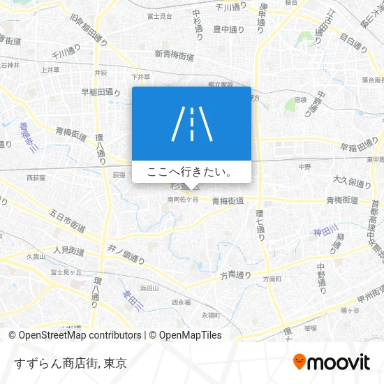 すずらん商店街地図