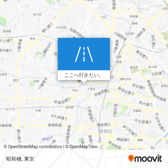 昭和橋地図
