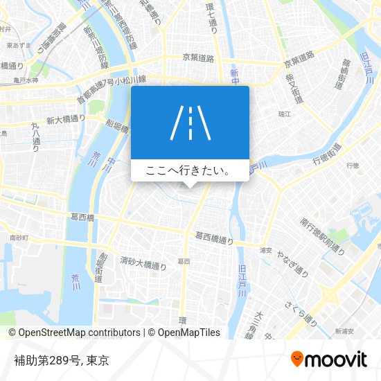 補助第289号地図