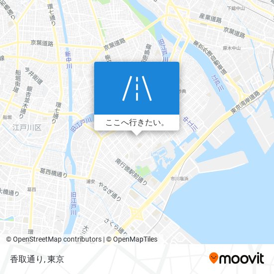 香取通り地図