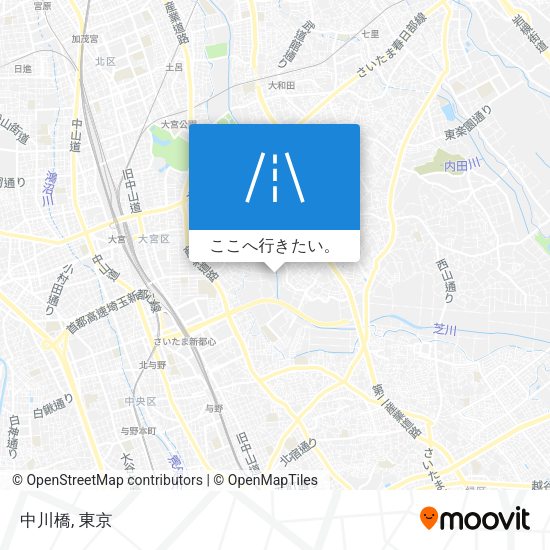 中川橋地図