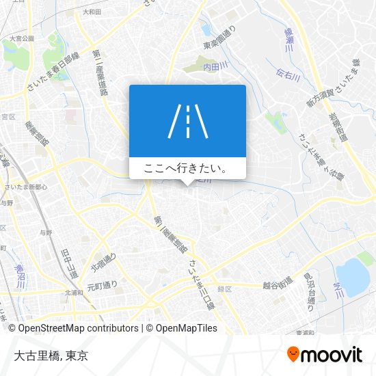 大古里橋地図
