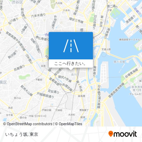 いちょう坂地図