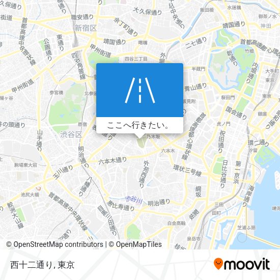 西十二通り地図