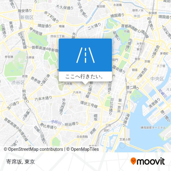 寄席坂地図