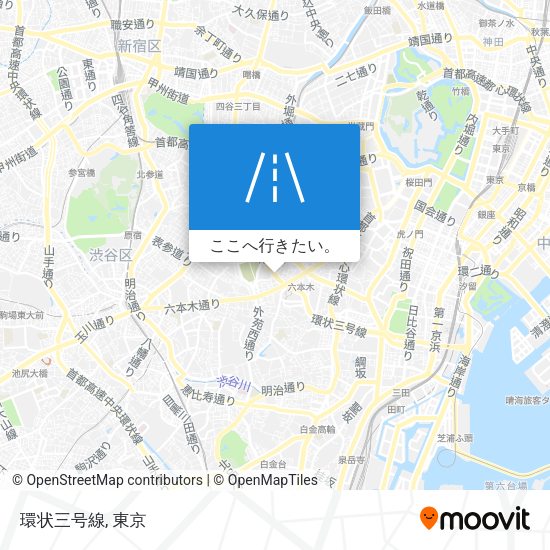 環状三号線地図