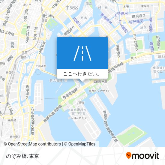 のぞみ橋地図