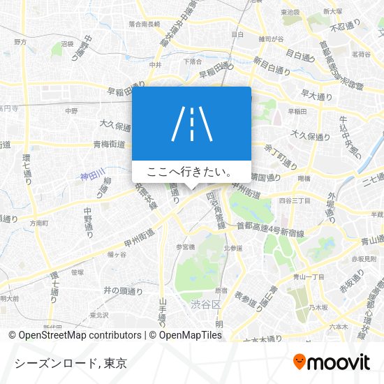 シーズンロード地図