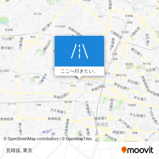 見晴坂地図