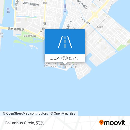 Columbus Circle地図