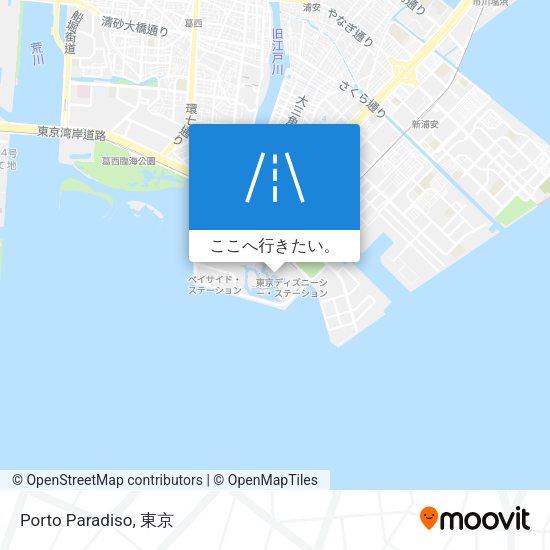 Porto Paradiso地図