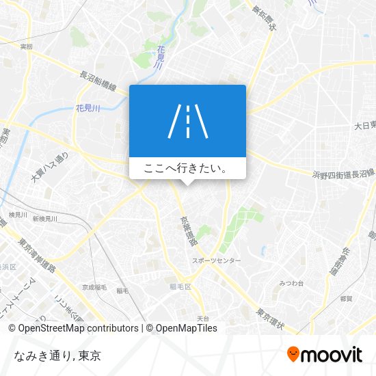 なみき通り地図