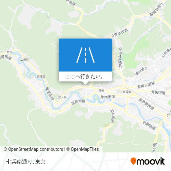 七兵衛通り地図