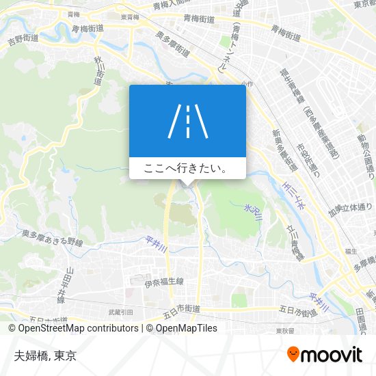 夫婦橋地図