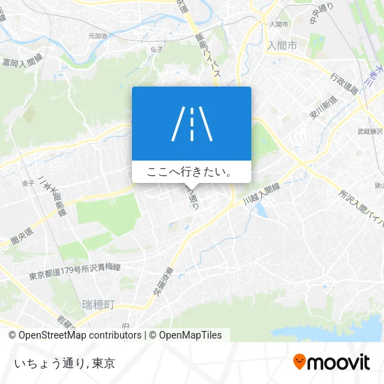 いちょう通り地図