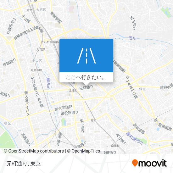 元町通り地図