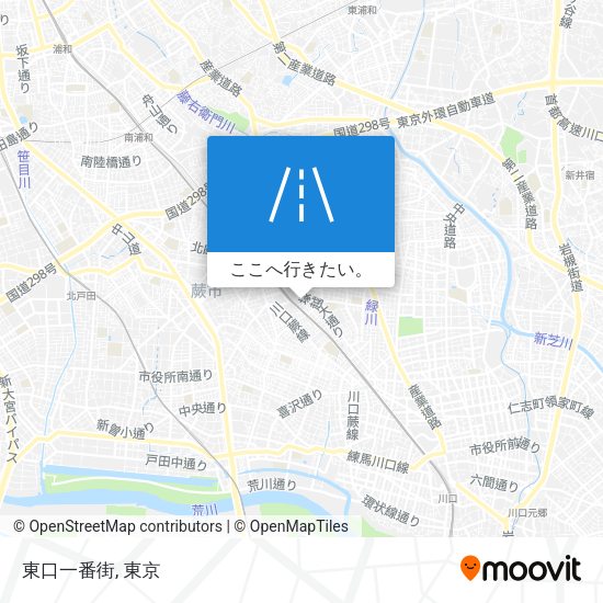 東口一番街地図