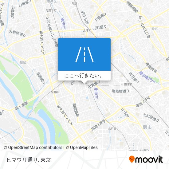 ヒマワリ通り地図