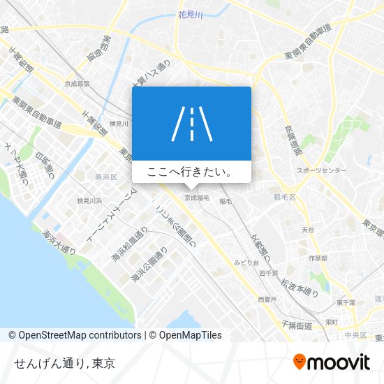 せんげん通り地図
