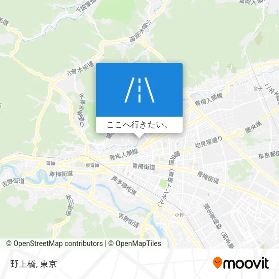 野上橋地図
