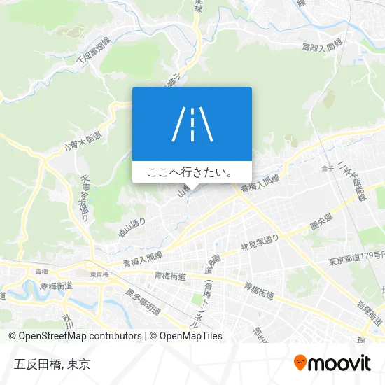五反田橋地図