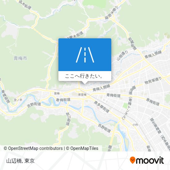 山辺橋地図