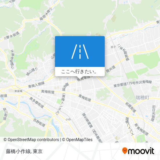 藤橋小作線地図