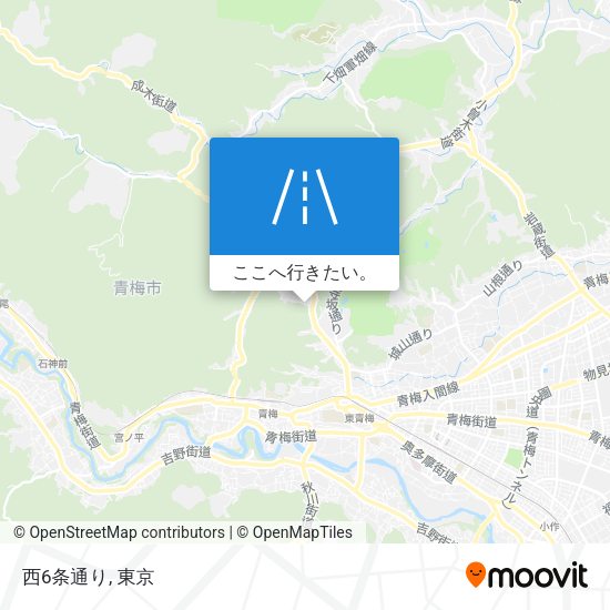 西6条通り地図
