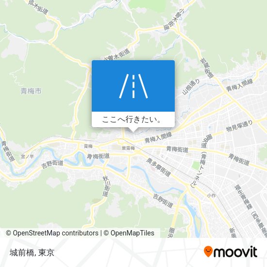城前橋地図