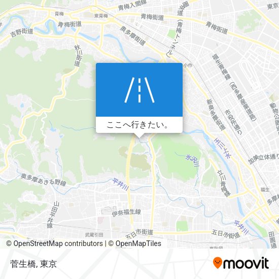 菅生橋地図