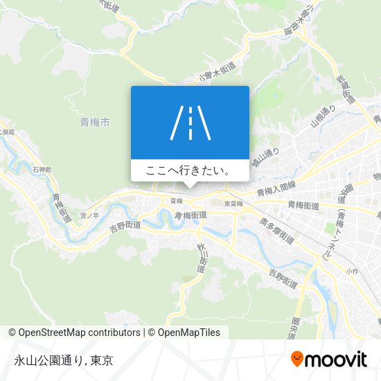 永山公園通り地図