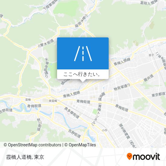 霞橋人道橋地図