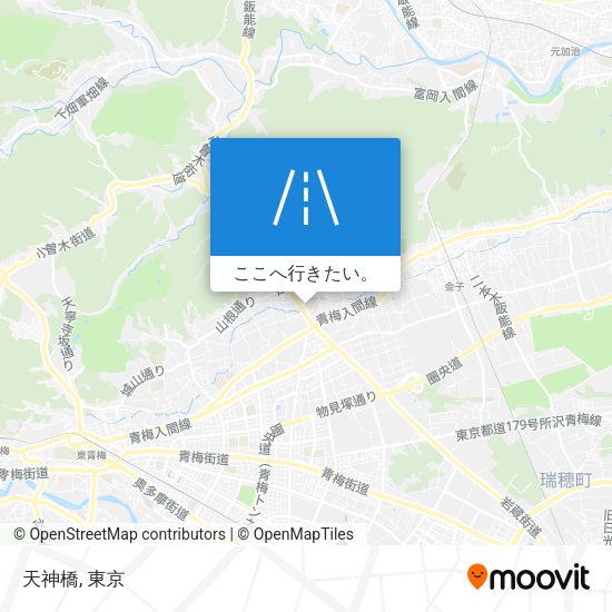 天神橋地図