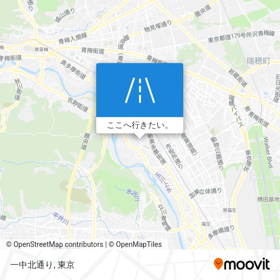 一中北通り地図