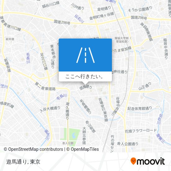 遊馬通り地図