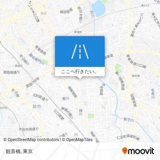 観音橋地図