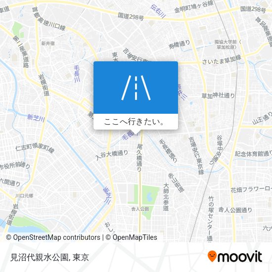 見沼代親水公園地図