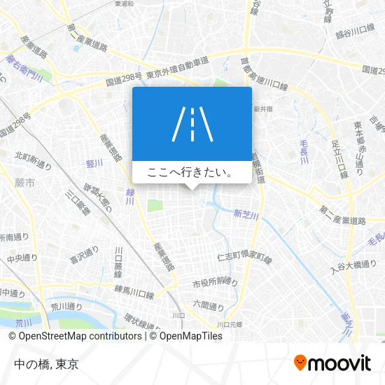 中の橋地図