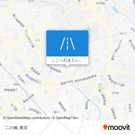 二の橋地図