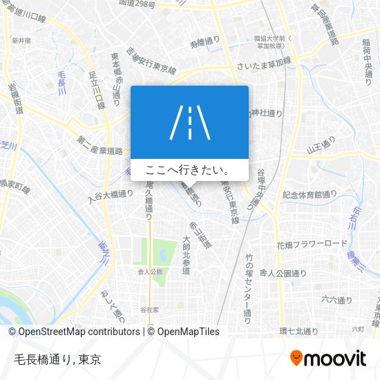 毛長橋通り地図